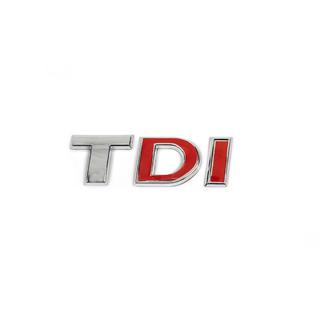 Nápis TDI (šikmé písmo) fotografie 1