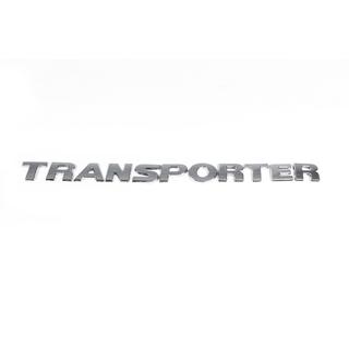 Emblém – nápis Transporter 7E0 853 687 739 (šikmé písmo) fotografie 2