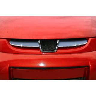 Kryty masky chladiče 2004-2008 (2 díly, nerez) fotografie 1