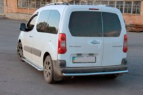 Citroen Berlingo 2008–2018 Zadní ochranný rám (nerez) 60 mm fotografie 3