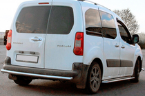 Citroen Berlingo 2008–2018 Zadní ochranný rám (nerez) 60 mm fotografie 4