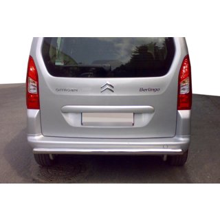 Zadní ochranný rám (nerez) Citroen Berlingo 2008–2018 fotografie 1