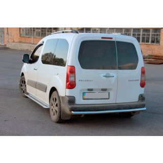 Zadní ochranný rám (nerez) Citroen Berlingo 2008–2018 fotografie 3