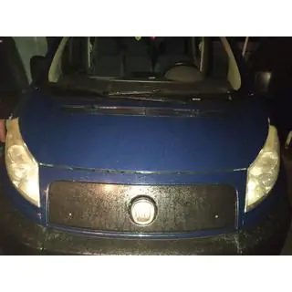Zimní clona chladiče