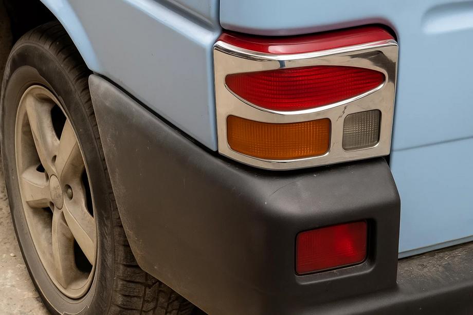Volkswagen T4 Transporter 1990–2003 Nerezové kryty zadních světel (2 ks) Carmos - turecká ocel Image