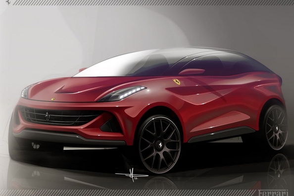 Crossover Ferrari se objeví v roce 2021
