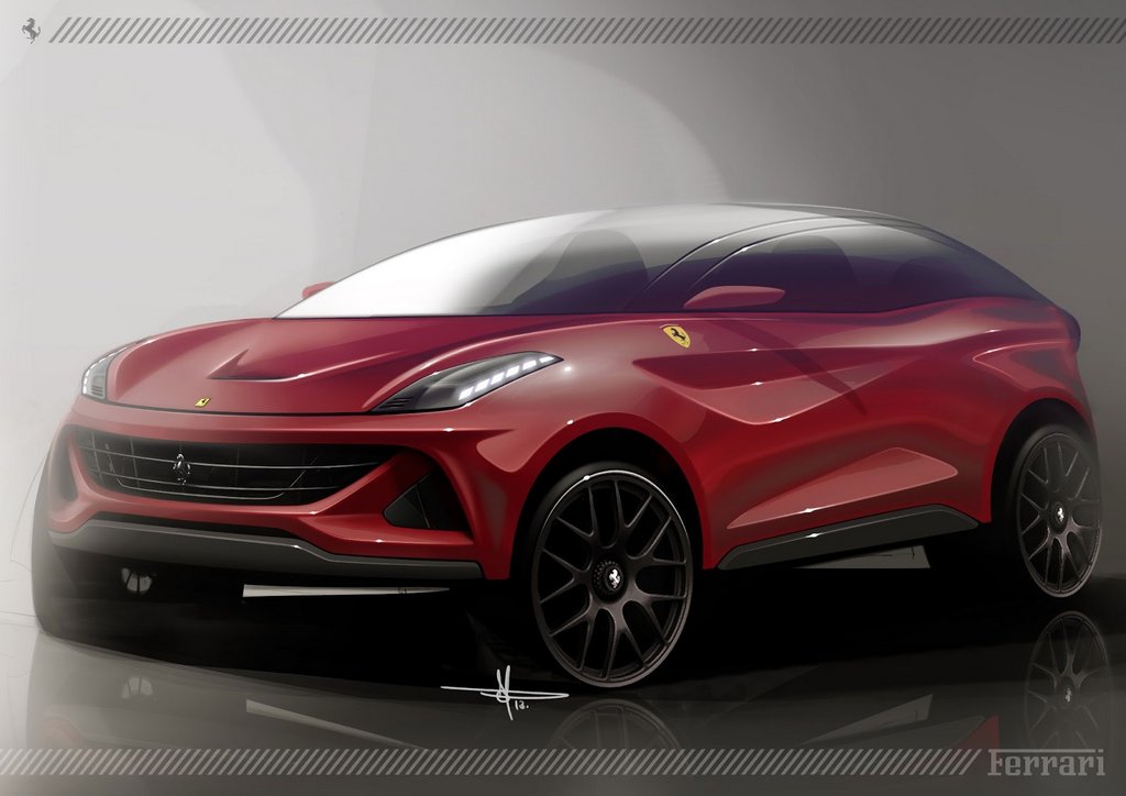 Crossover Ferrari se objeví v roce 2021
