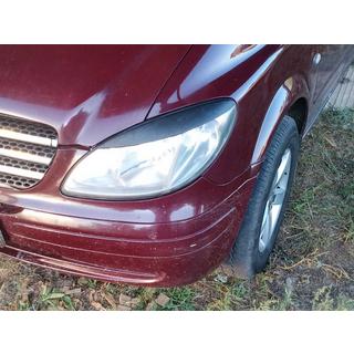 Rovná mračítka na světlomety (2004-2010, 2 ks, plast) fotografie 2
