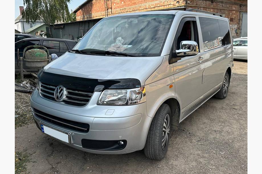 Volkswagen T5 Caravelle 2004–2010 Nerezové kryty předních světlometů (2 ks) Fotografie 5