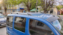 Fiat Doblo I 2005–2010 Chromované střešní ližiny fotografie 3