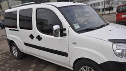 Fiat Doblo I 2005–2010 Chromované střešní ližiny fotografie 19