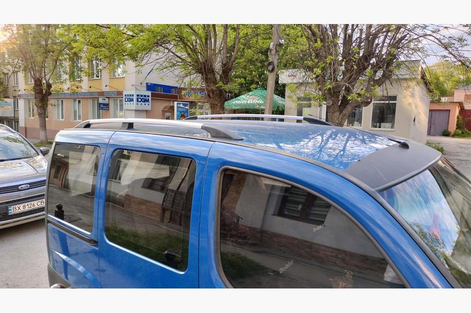 Fiat Doblo I 2005–2010 Chromované střešní ližiny Fotografie 3