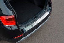 BMW X1 E84 2009–2015 Ochranná lišta na zadní nárazník OmsaLine (nerez) fotografie 7