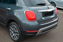Fiat 500X 2014–2024 Ochranná lišta na zadní nárazník OmsaLine (nerez) fotografie 5