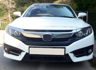 Honda Civic Sedan X 2016–2021 Chromové kryty mlhovek OmsaLine (2 ks, nerez) fotografie 3