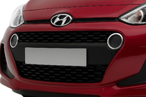 Hyundai I-10 2017–2020 Rámečky na obrysová světla (2 ks, nerez) fotografie 4