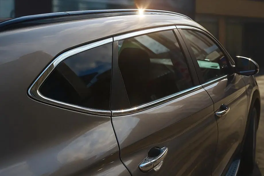 Hyundai Tucson TL 2016–2021 Kompletní chromové lišty oken (14 ks, nerez) Image