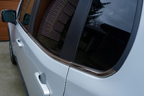 Jeep Renegade 2014– Ozdobné okenní lišty (6 ks, nerez) Carmos - turecká ocel fotografie 3
