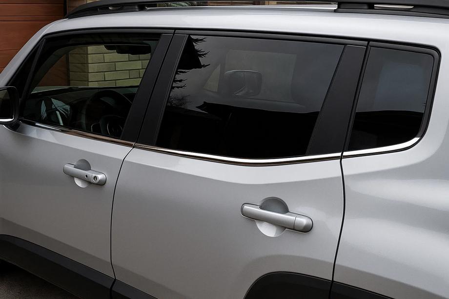 Jeep Renegade 2014– Ozdobné okenní lišty (6 ks, nerez) Carmos - turecká ocel Image