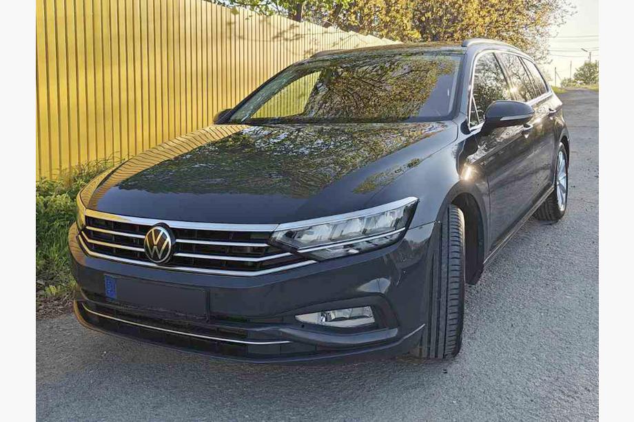 Volkswagen Passat B8 2015–2023 Kryty světlometů a lišta (3 ks, nerez) Fotografie 11