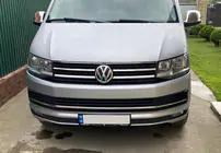 Volkswagen T6 2015–2024 Nerezové kryty mřížky nárazníku 2015-2019 (3 ks) fotografie 2