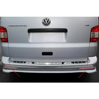 Nerezové kryty zadních odrazek (2 ks) Volkswagen T6 2015–2024 fotografie 1