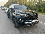 Toyota Hilux 2015– Přední dvojitý ochranný rám Vegas (2015-2020, černý, 76 mm) fotografie 5