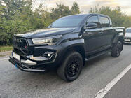 Toyota Hilux 2015– Přední dvojitý ochranný rám Vegas (2015-2020, černý, 76 mm) fotografie 8