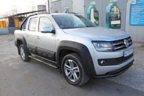 Volkswagen Amarok 2010–2022 Přední dvojitý ochranný rám Vegas 76/42 2010-2016 (černý) fotografie 2