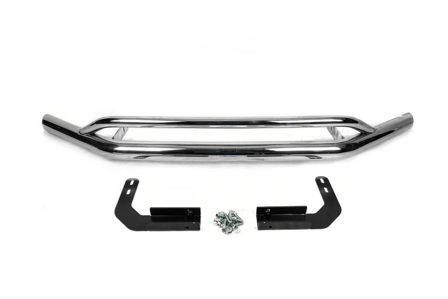 Volkswagen Amarok 2010–2022 Přední dvojitý ochranný rám Vegas 2016-2021 (nerez) Image