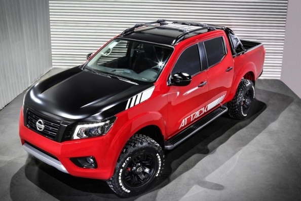 Nissan představil koncept nového pick-upu Frontier Attack