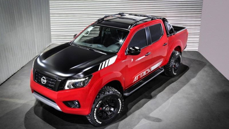 Nissan představil koncept nového pick-upu Frontier Attack