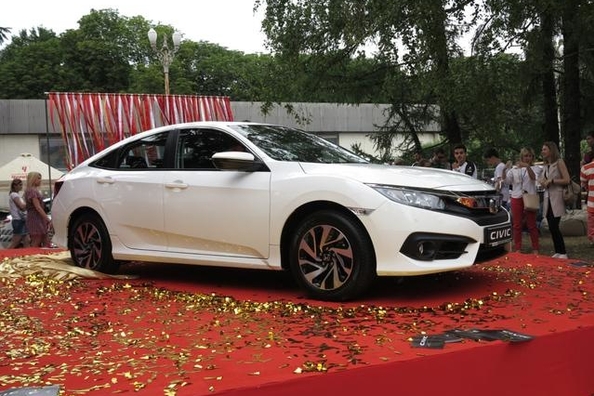 Na Ukrajině představili novou generaci Honda Civic