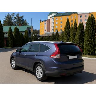Integrované střešní podélníky šedé OEM (ABS plast, montáž na šrouby) Honda CRV 2012–2016 fotografie 4