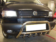 Volkswagen T4 Transporter 1990–2003 Nerezový přední ochranný rám WT003 60 mm 50 mm, s nápisem fotografie 10
