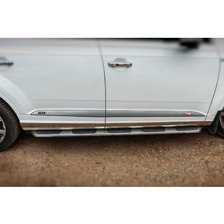 Boční nášlapy OEM V1 (2 ks, hliník) Audi Q7 2015–2026 fotografie 4