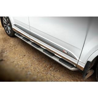 Boční nášlapy OEM V1 (2 ks, hliník) Audi Q7 2015–2026 fotografie 1