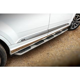 Boční nášlapy OEM V1 (2 ks, hliník) Audi Q7 2015–2026 fotografie 2