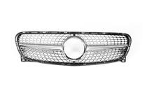 Mercedes GLA X156 2014–2019 Přední maska chladiče Diamond Silver (2014-2016) fotografie 2