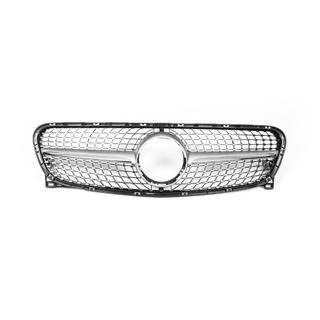 Přední maska chladiče Diamond Silver (2014-2016) Mercedes GLA X156 2014–2019 fotografie 2