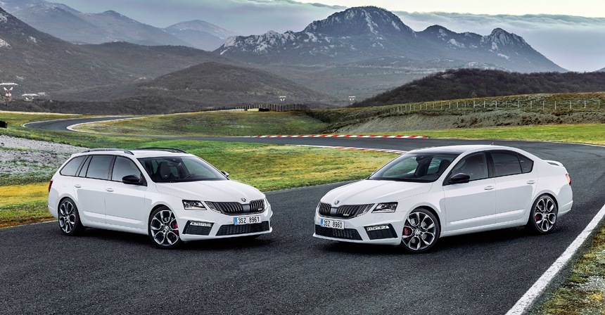 Test Skoda Octavia RS 2017