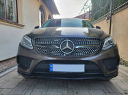 Mercedes GLE Coupé C292 2015–2019 Tuningová maska chladiče (Diamond Silver) fotografie 1