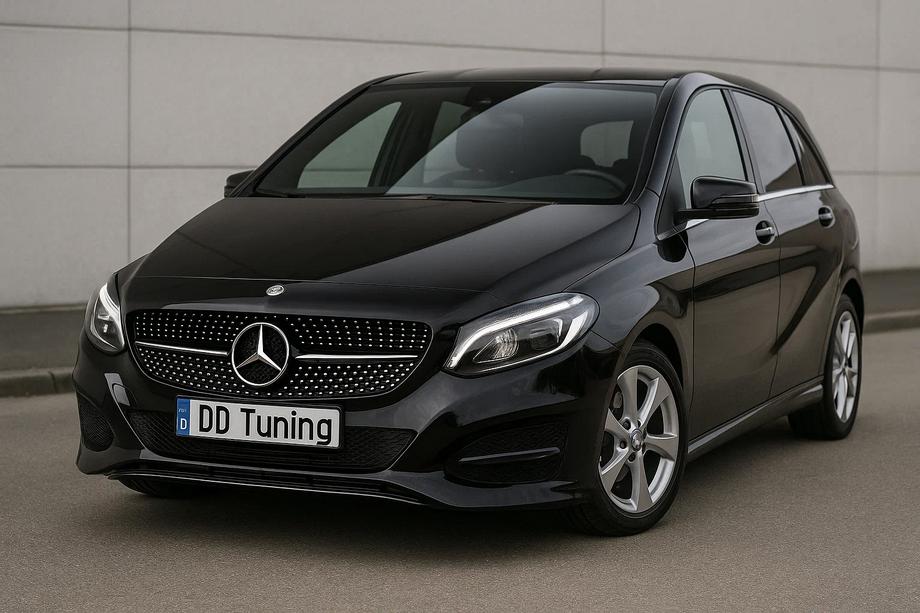 Mercedes B-class W246 2011–2018 Přední maska Diamond Black (2015-2018) Fotografie 1