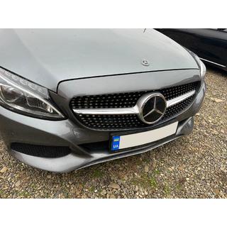 Přední maska chladiče Diamond Silver (pro Avantgarde/AMG-Line/C43 AMG)