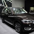 BMW X5 F15 2013–2018 Integrované střešní ližiny chrom OEM (hliník, montáž lepením) fotografie 2