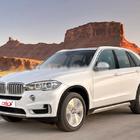 BMW X5 F15 2013–2018 Integrované střešní ližiny chrom OEM (hliník, montáž lepením) fotografie 1