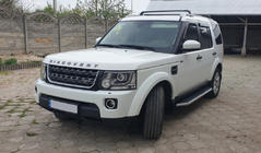 Land Rover Discovery IV 2009–2017 Střešní podélníky – originální model (šedé) fotografie 3