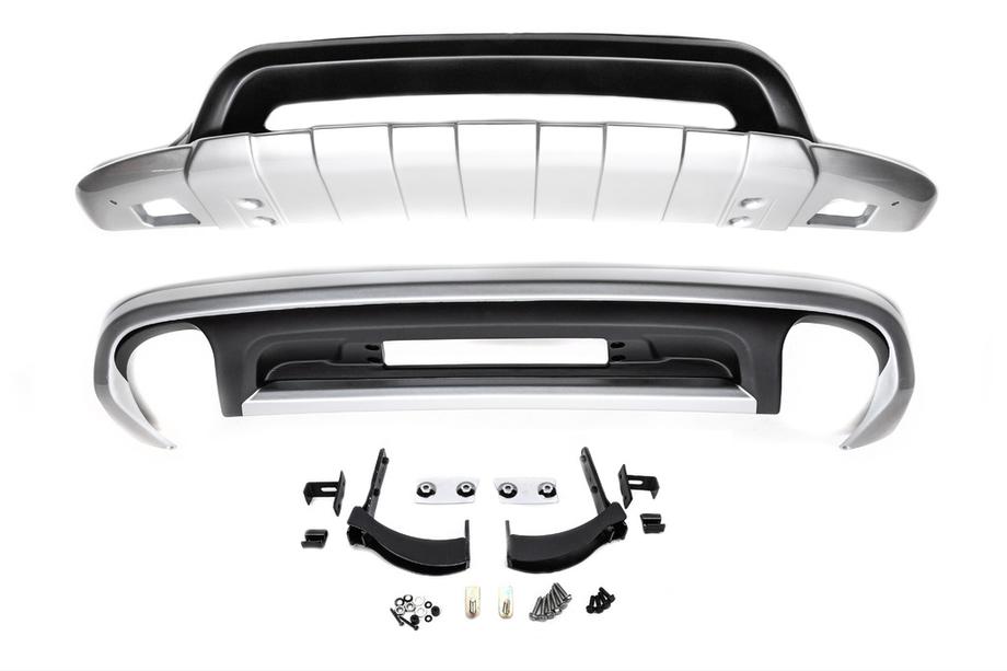Volkswagen Touareg 2010–2018 Přední a zadní lip spoilery V1 (2014↗) Image