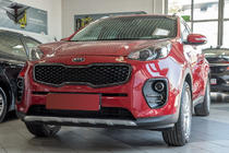 Kia Sportage 2015–2021 Přední a zadní lip spoilery 2015-2019 V2 (plast) fotografie 3