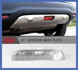 Nissan Qashqai 2014–2021 SLEVA! Přední a zadní lip nástavce V2 (nerez) fotografie 2